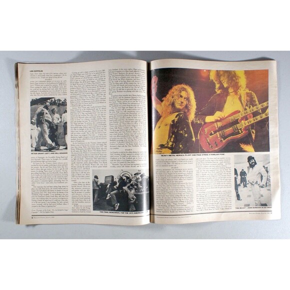 Rolling Stone Magazine #451 • Clint Eastwood • July 1985 • Led Zeppelin - Picture 3 of 4